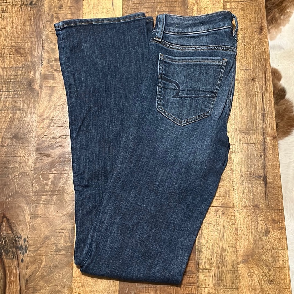 American Eagle Skinny Kick Jeans 2 X-Long